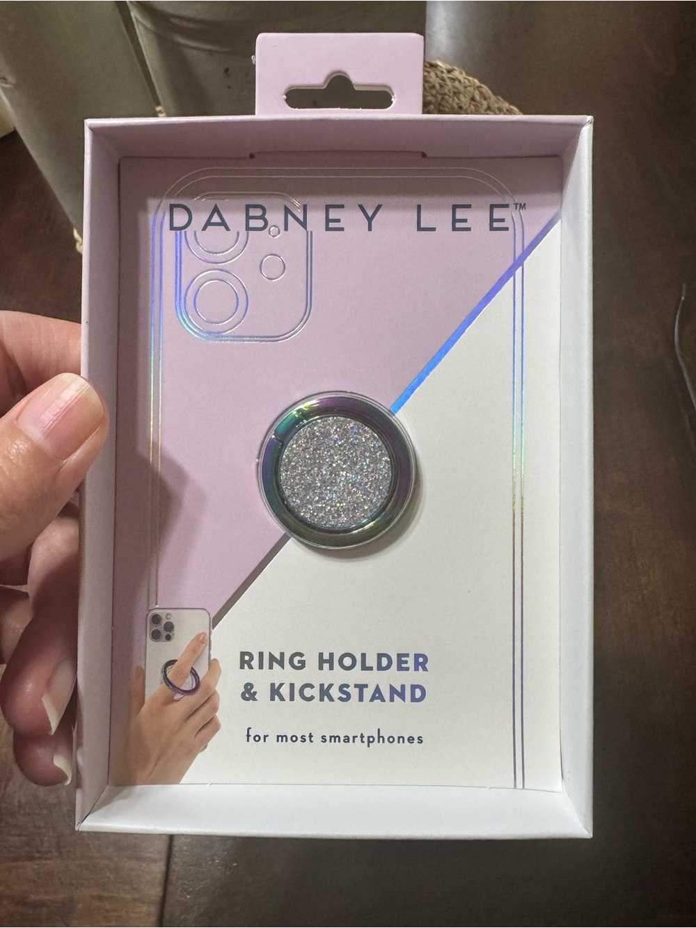 Dabney Lee Glitter Ring Holder & Kickstand for Smartphones – New